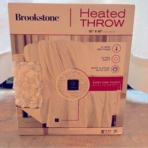 Brookstone Heated Blanket